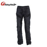 Motorcycle Jeans Casual Pants Men Motocross Off-Road Knee Protective Black-